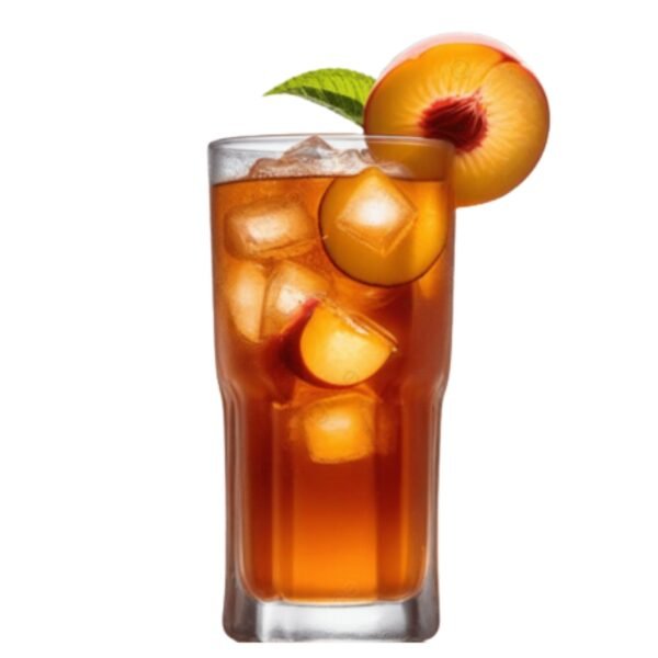 Peach ice tea