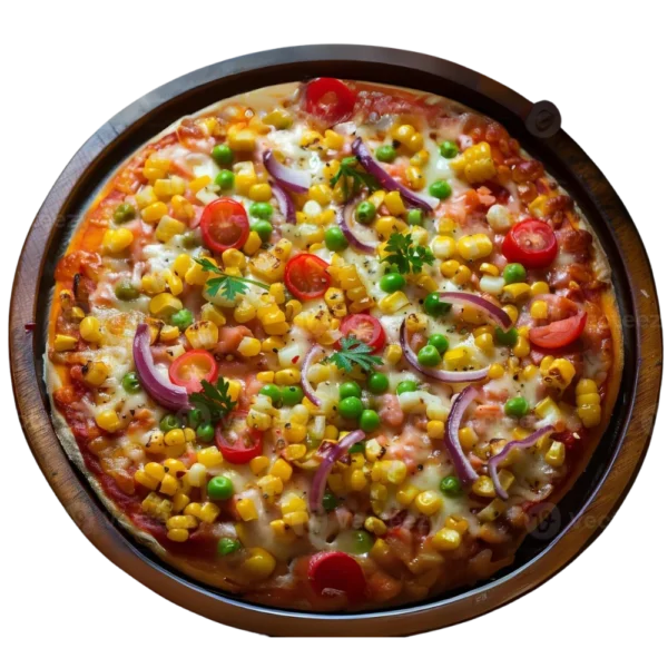 Tomato Sweet Corn Pizza [7 inches]